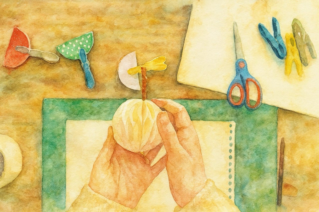 Aprenda a criar bolas com enfeites a partir de cartolina e trabalho manual, faça-você-mesmo enfeites de Natal sustentáveis