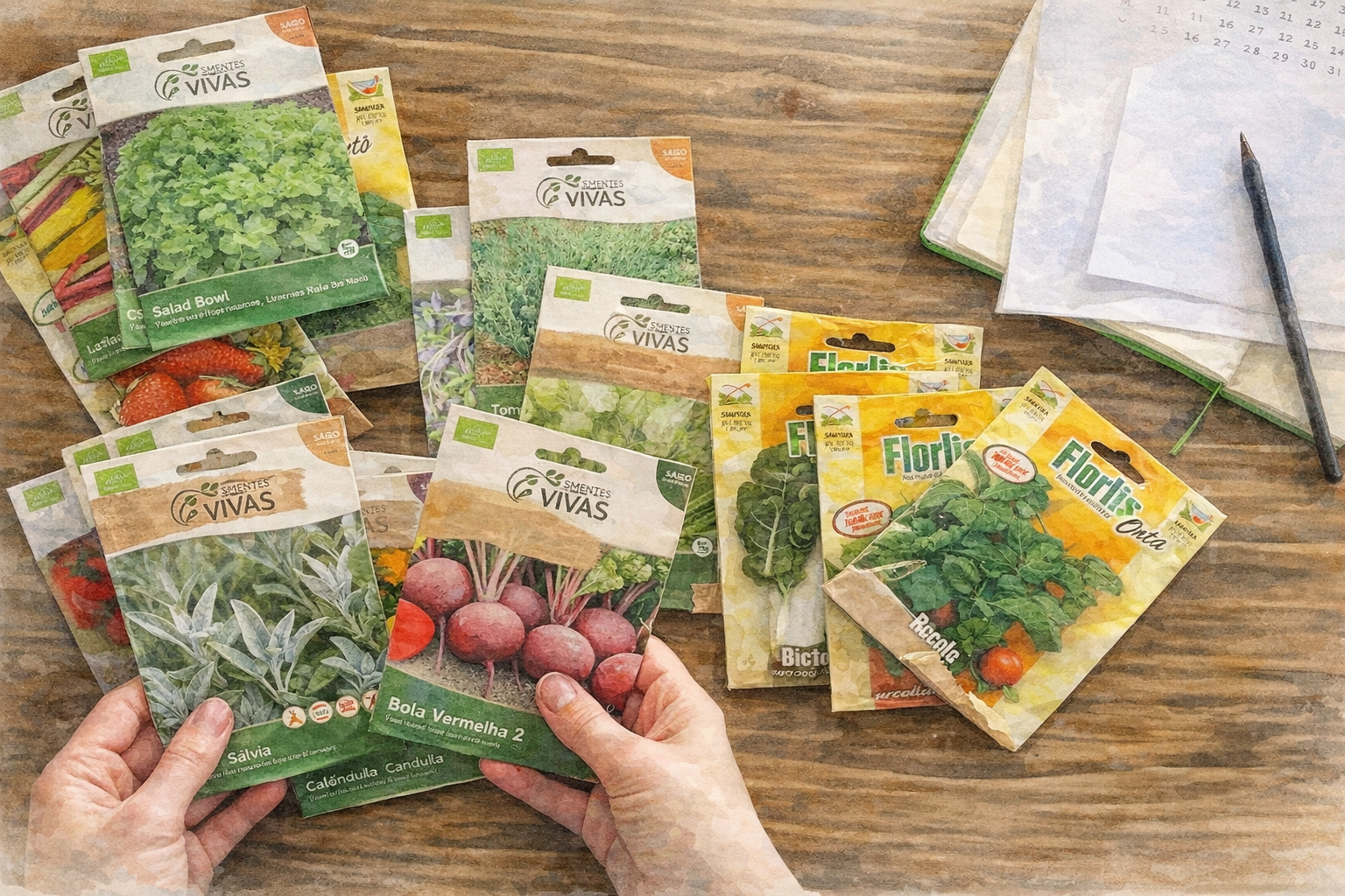 Descubra como a organização é fundamental para uma sementeira eficaz organizada e produtiva