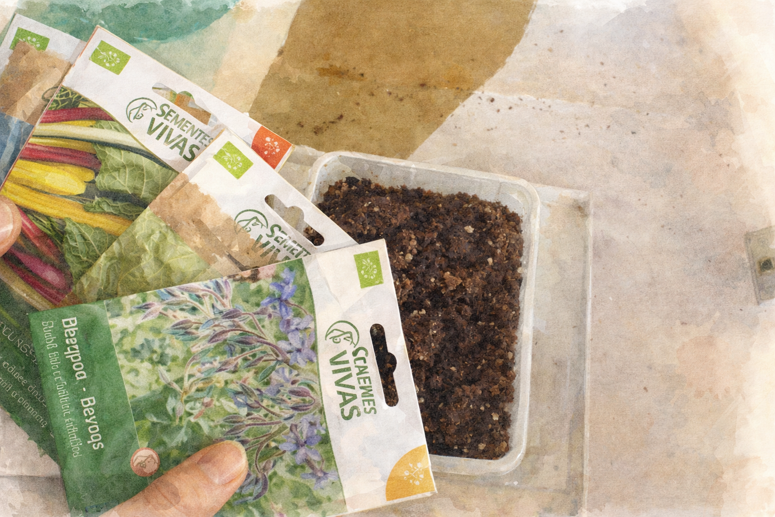 Após a elaboração do plano de sementeira aprenda agora a semear no interior de casa de forma simples e económica