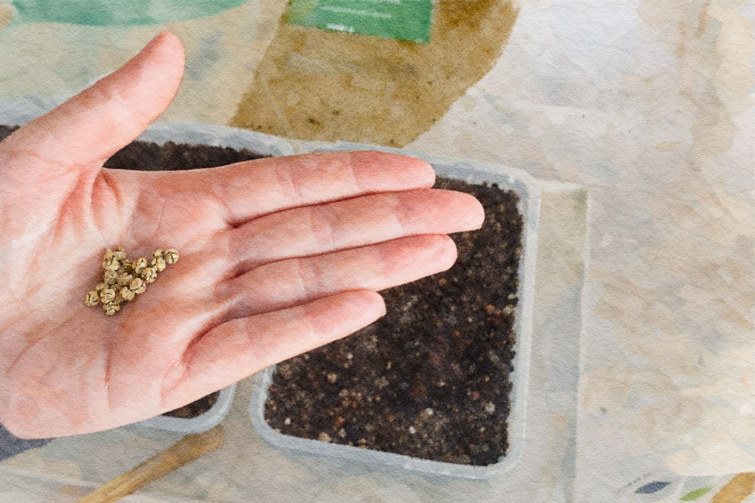 Saiba como adaptar a sementeira ao tamanho de sementes que tiver para semear e cumpra uma sementeira eficaz